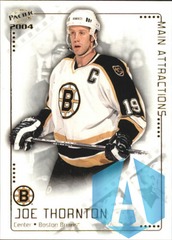 2003-04 Pacific Main Attractions Joe Thornton Boston Bruins #3